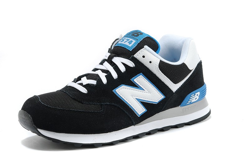 new balance 574 noir et bleu